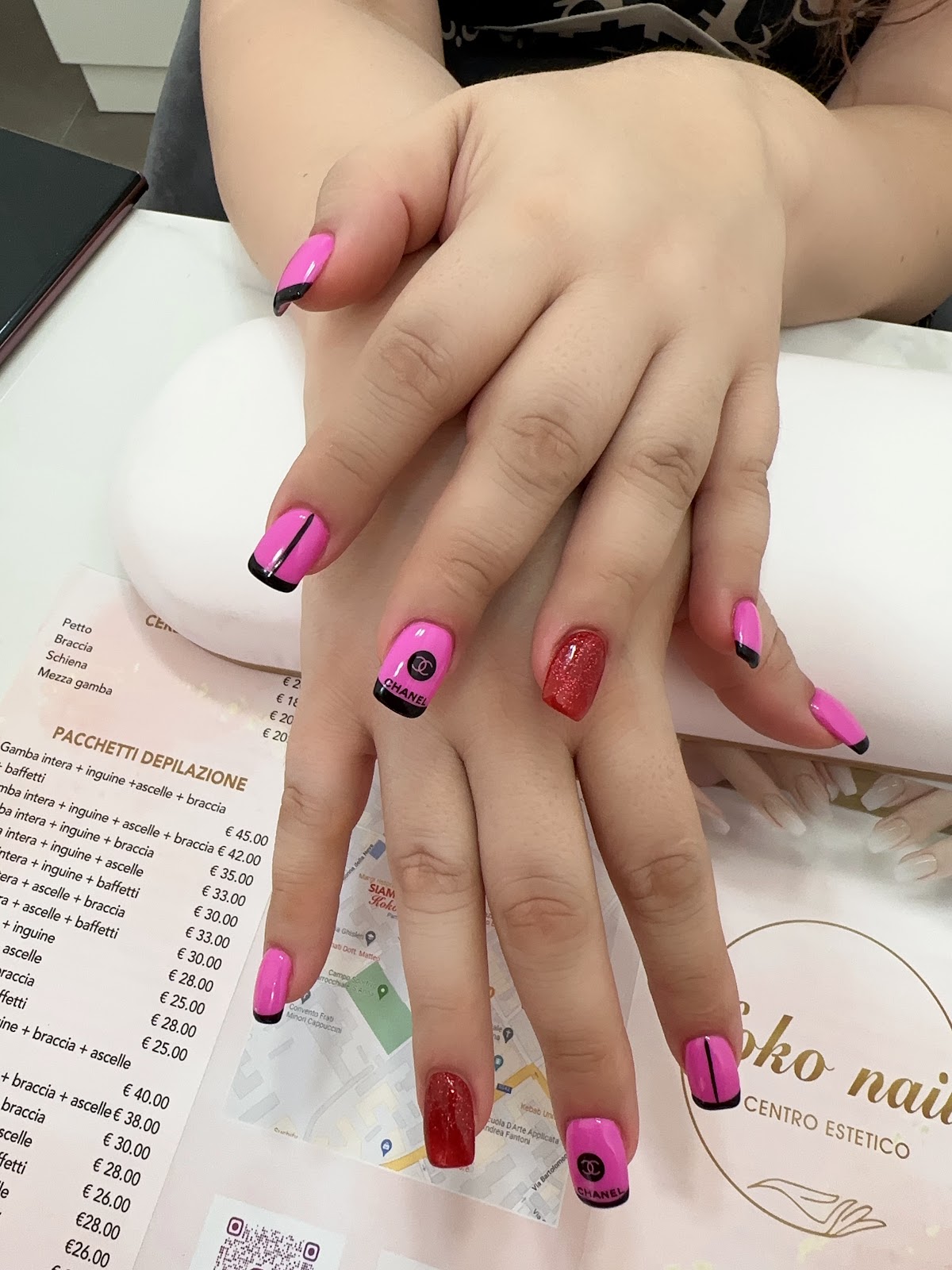 Unghie rosa Koko Nail